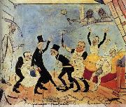 James Ensor The Bad Doctors oil painting
